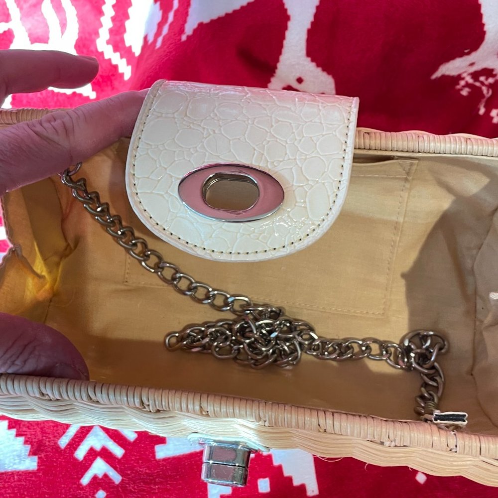 Wicker Handbag - image 2